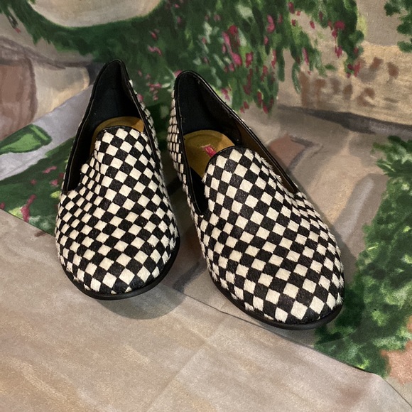 C Label checker board Sophie loafers - Picture 2 of 13